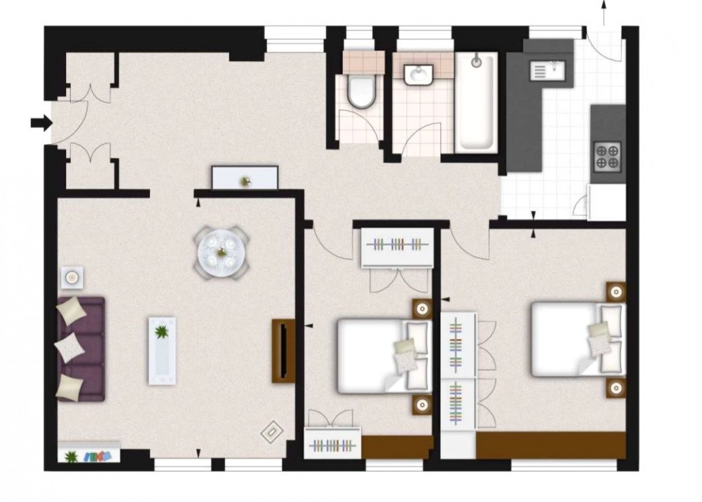 Floorplan for London