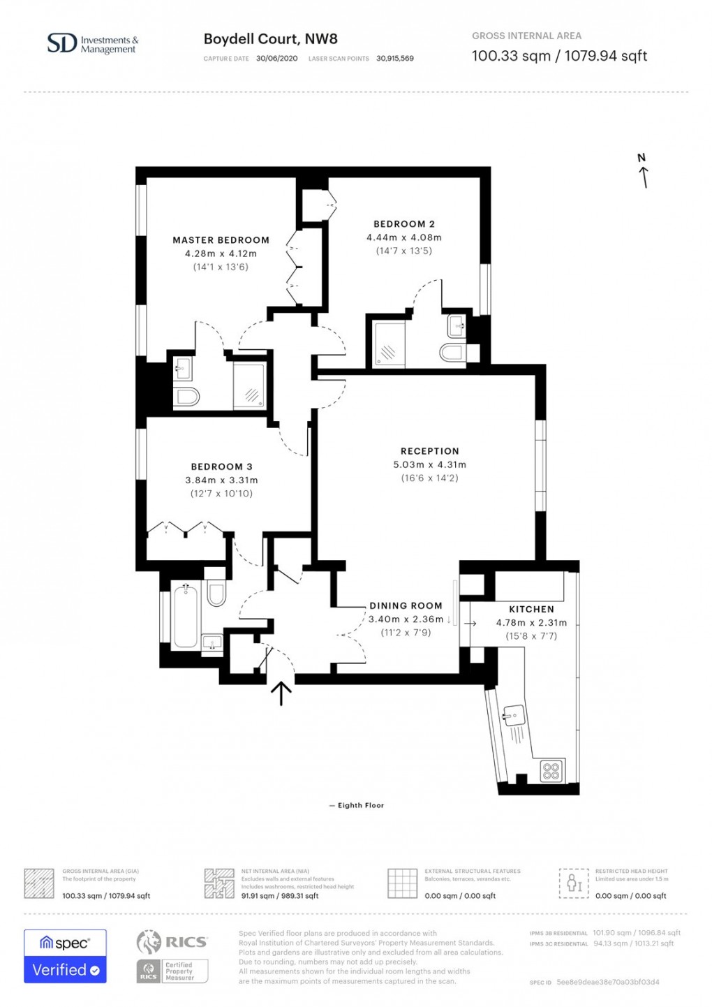 Floorplan for London