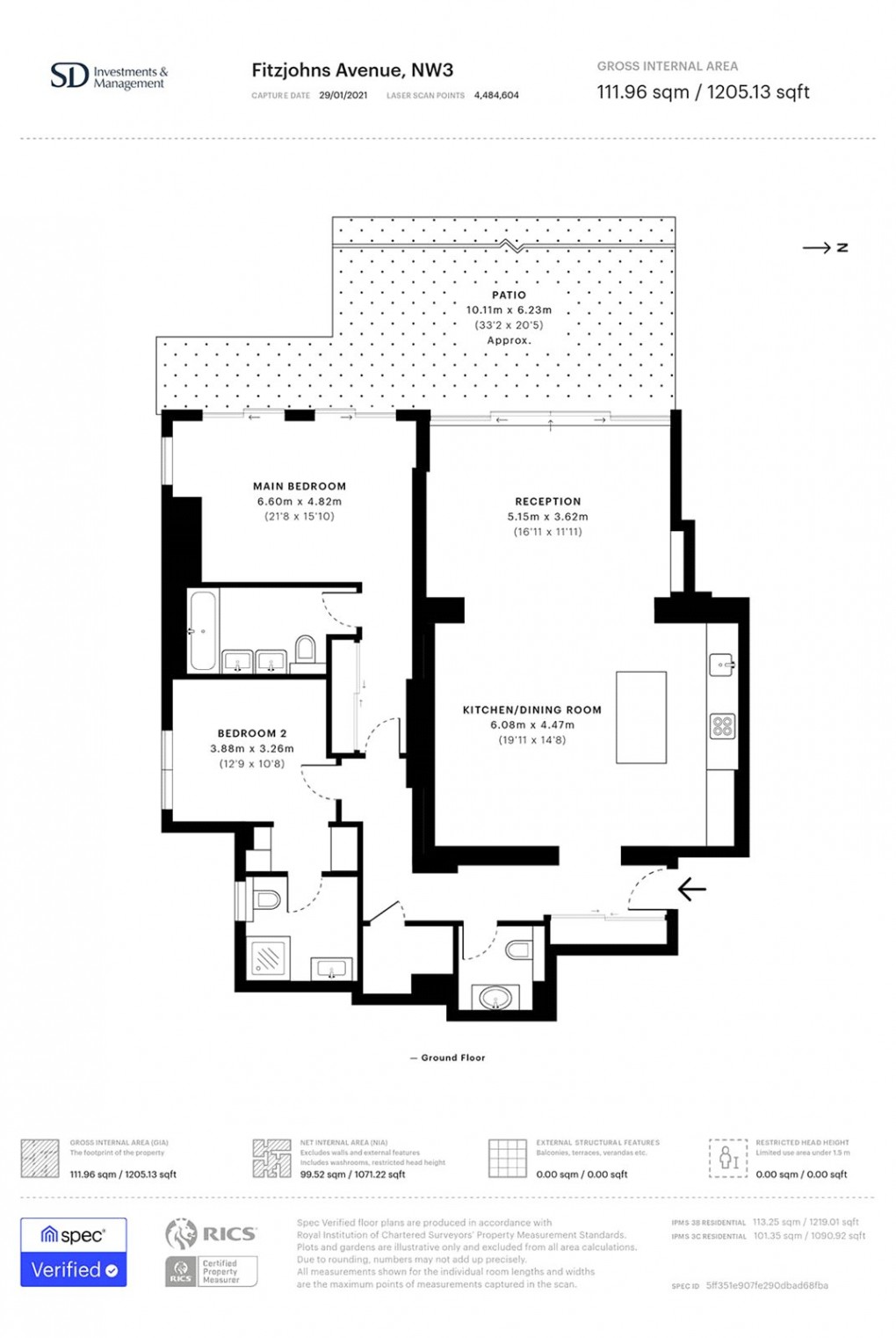 Floorplan for London