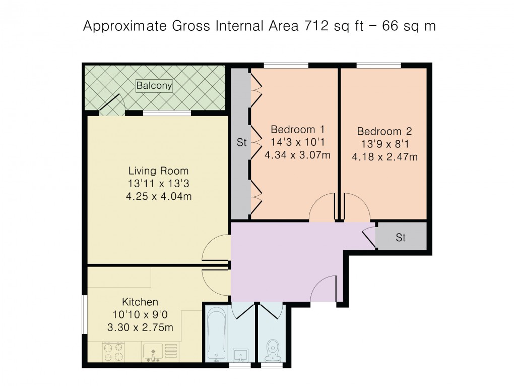Floorplan for London