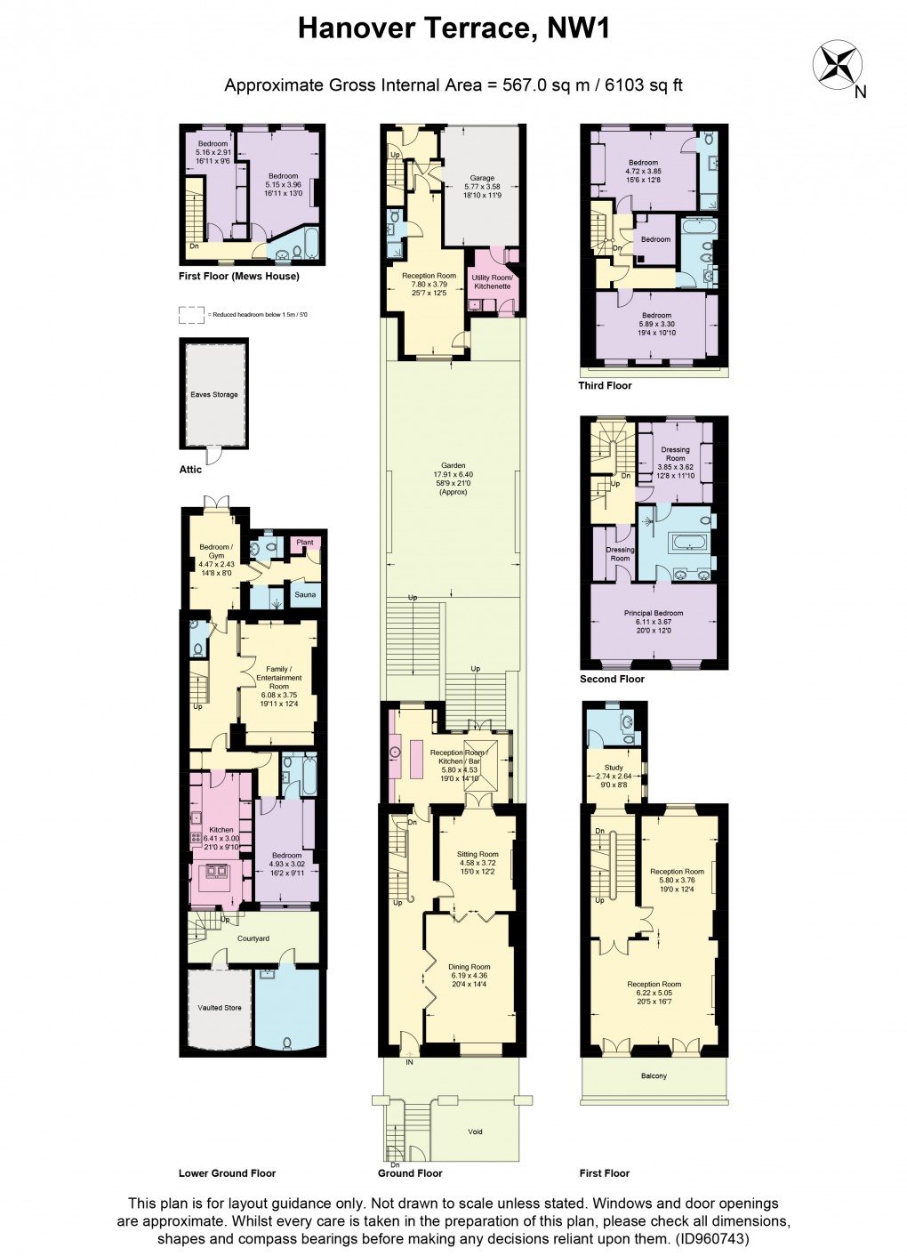 Floorplan for London