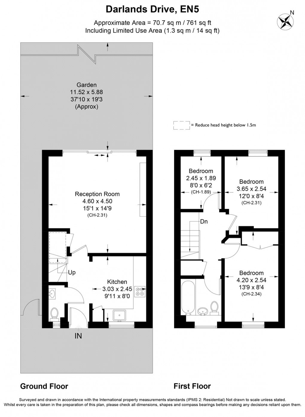 Floorplan for Barnet