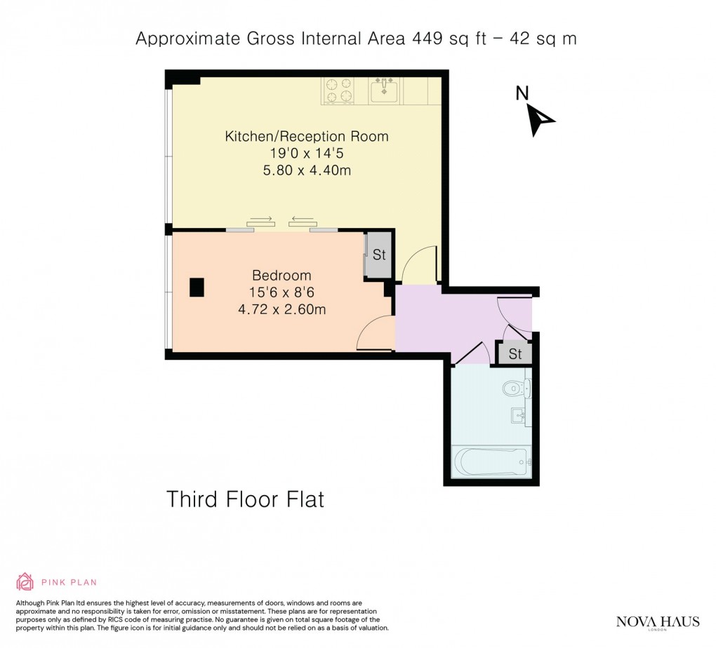Floorplan for North Finchley, London