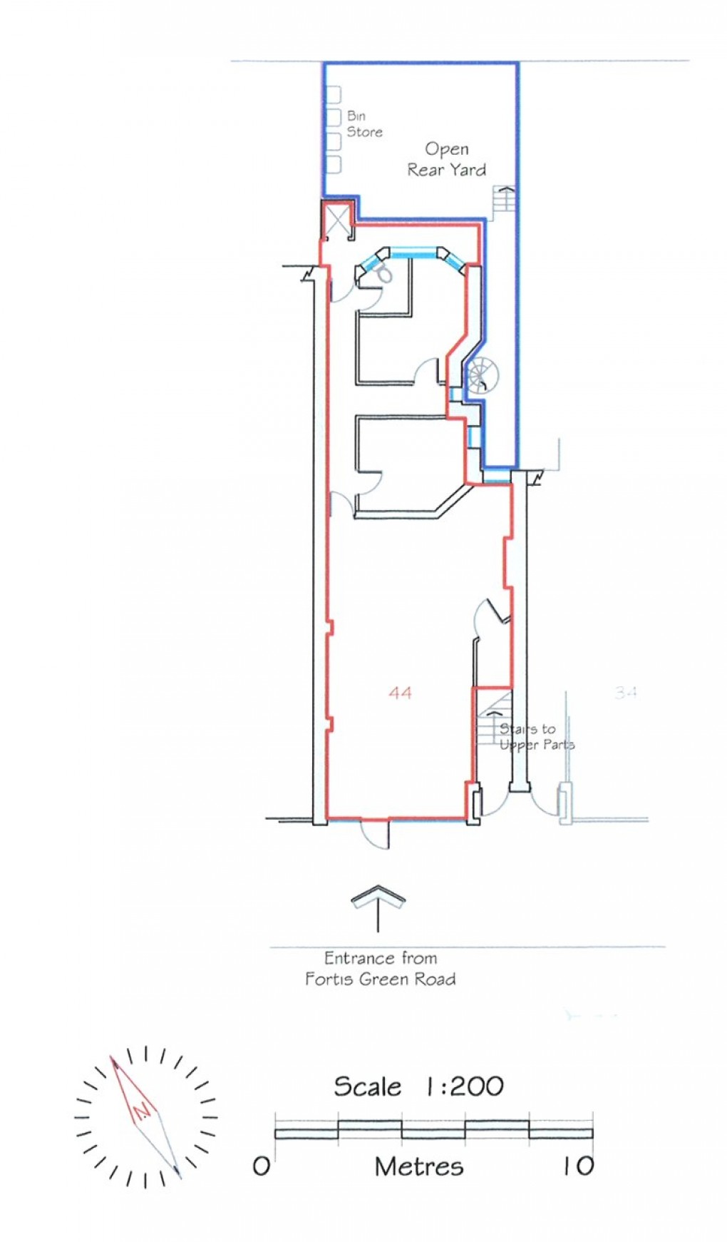 Floorplan for Muswell Hill, London