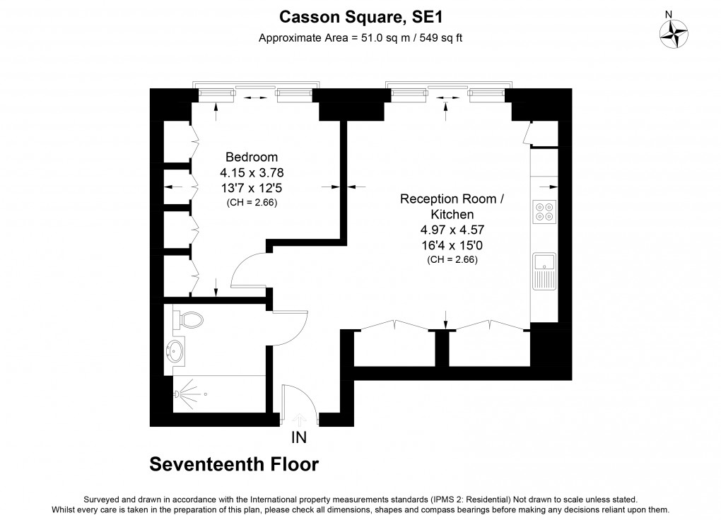 Floorplan for Casson Square, Southbank Place