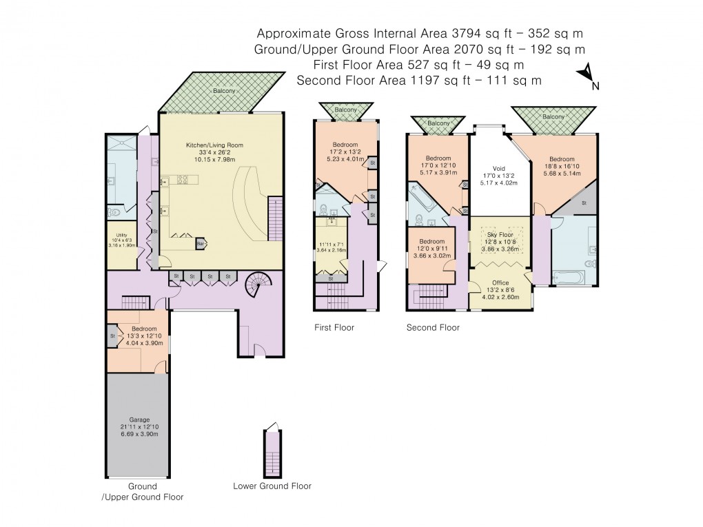 Floorplan for Shoreham-By-Sea
