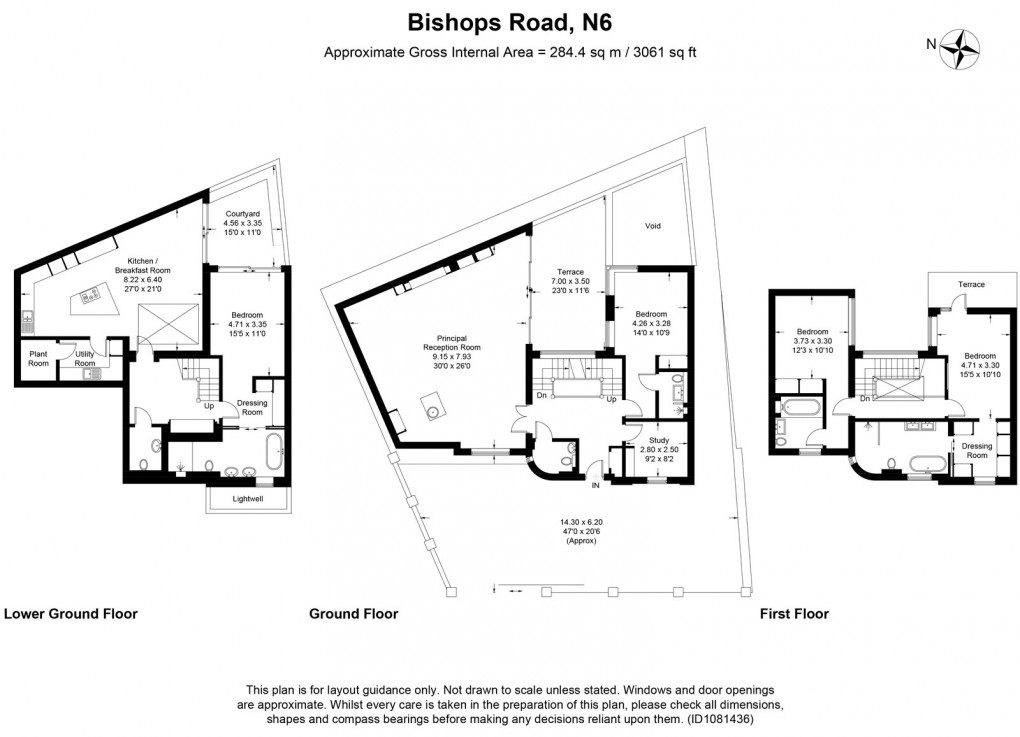 Floorplan for London