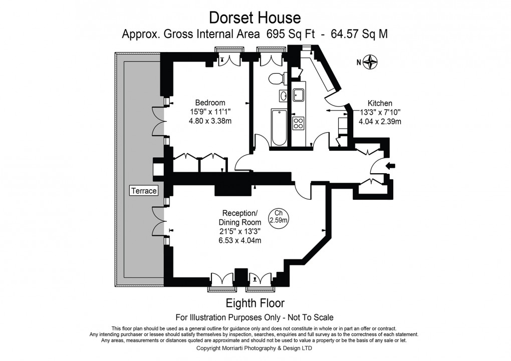 Floorplan for Gloucester Place, London