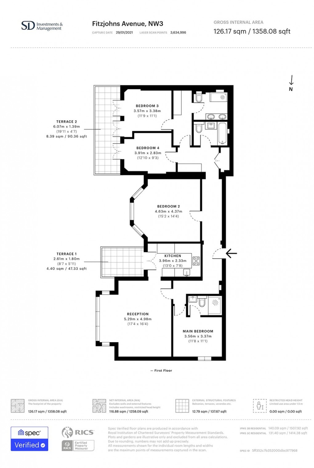 Floorplan for London