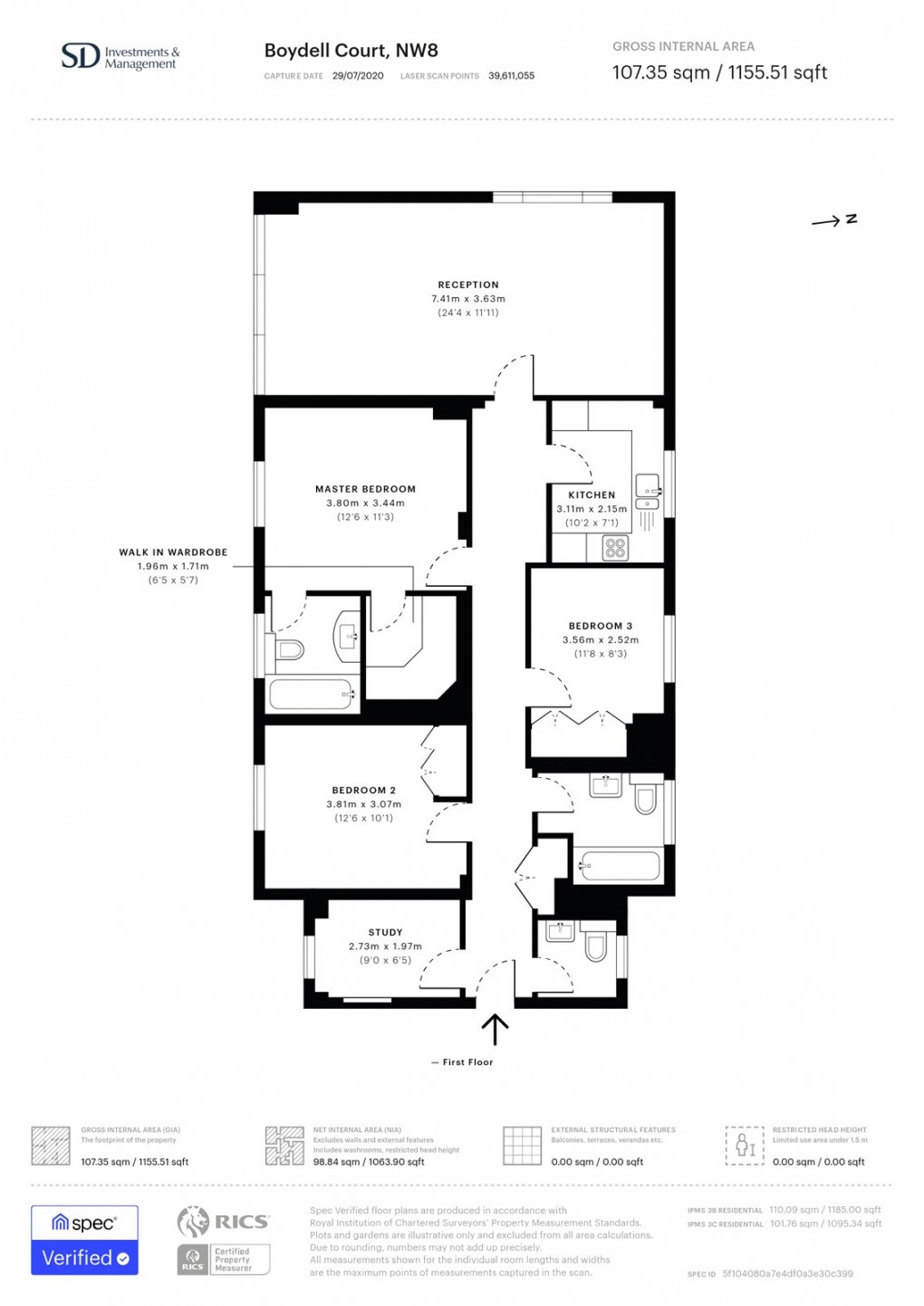 Floorplan for London