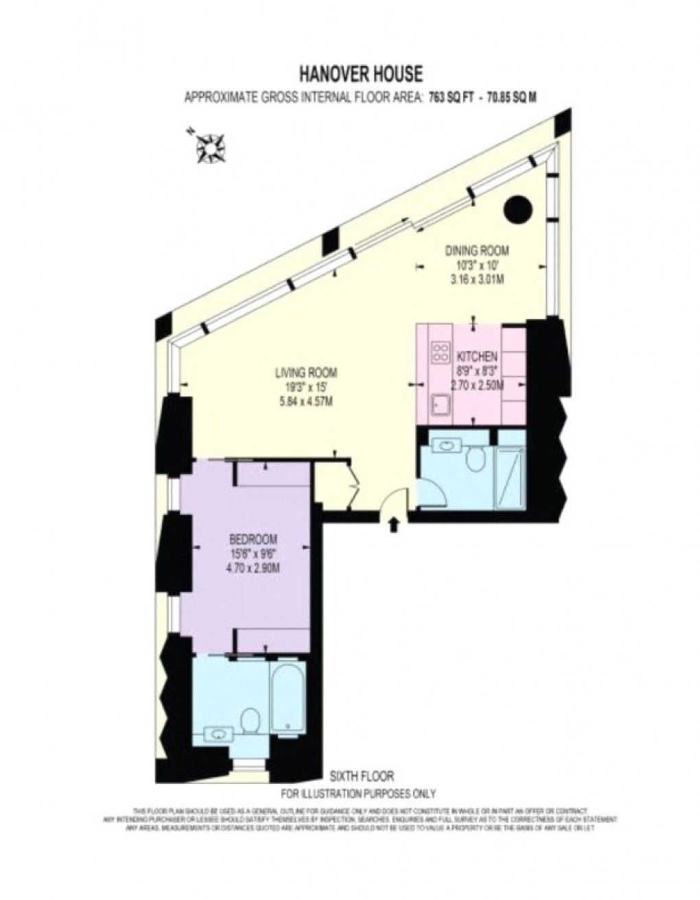 Floorplan for Crown Square, London