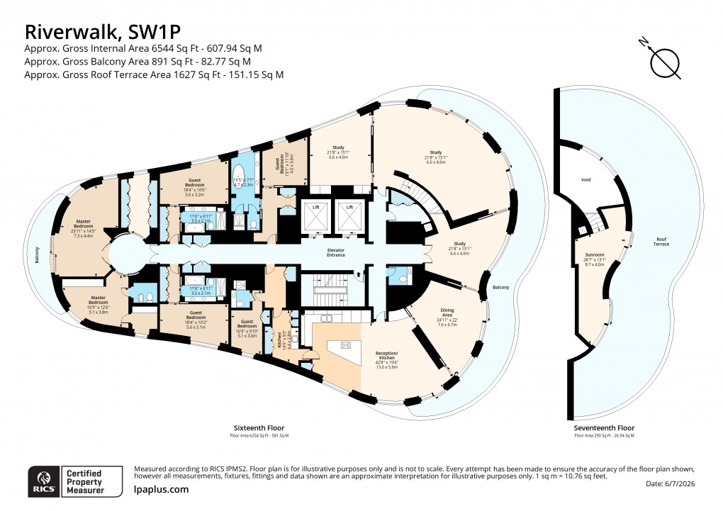 Floorplan for Millbank, 161 Millbank, London